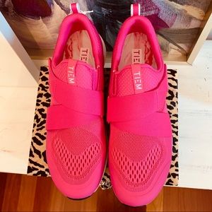 Tiem BCRF Pink Spin Shoes